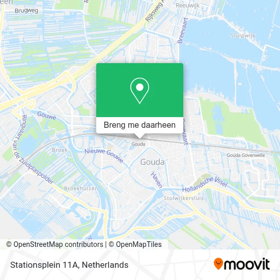Stationsplein 11A kaart