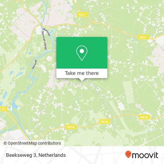 Beekseweg 3, 5294 NJ Sint-Michielsgestel kaart