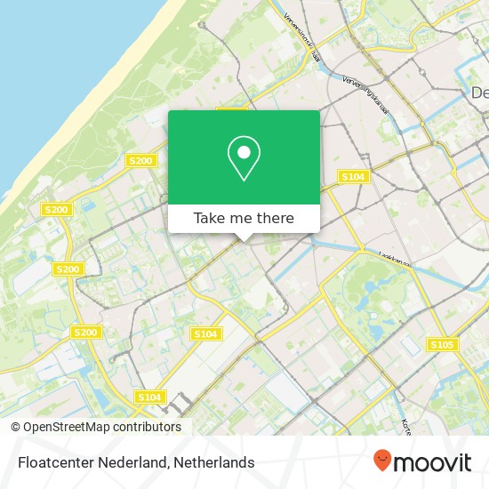 Floatcenter Nederland, Volendamlaan 1162 kaart