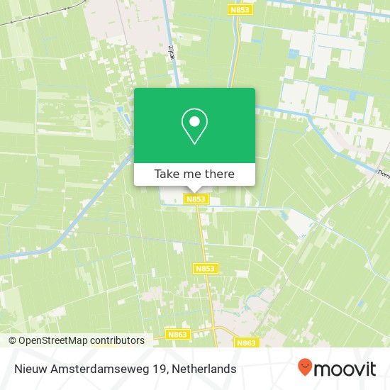 Nieuw Amsterdamseweg 19, 7764 AN Schoonebeek kaart
