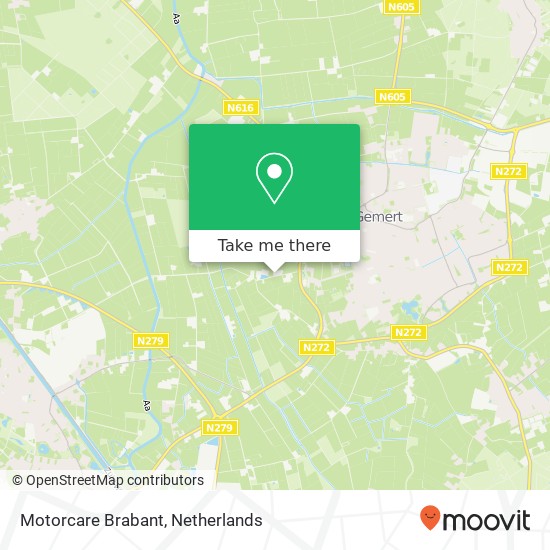 Motorcare Brabant, Wijnboomlaan 23 kaart