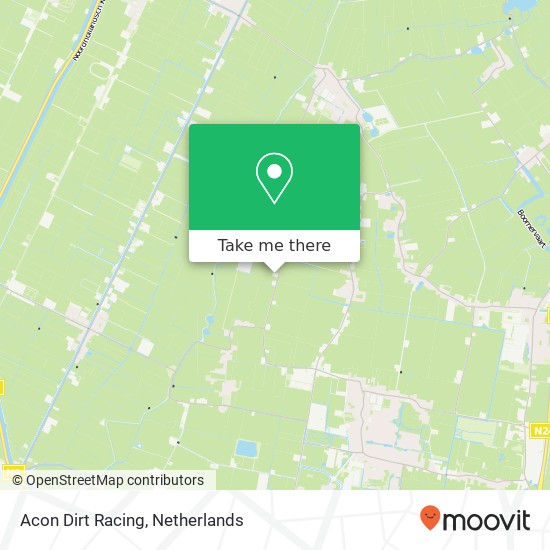 Acon Dirt Racing, Breelandsweg kaart