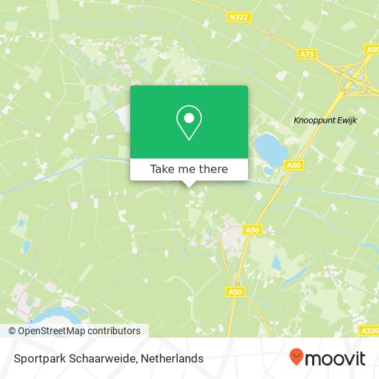 Sportpark Schaarweide, Sportlaantje 3 kaart