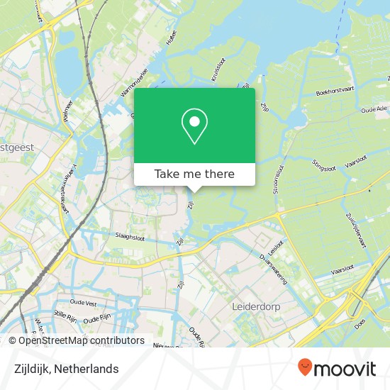 Zijldijk, Zijldijk, Nederland kaart