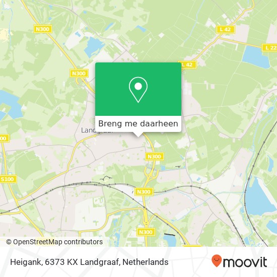 Heigank, 6373 KX Landgraaf kaart
