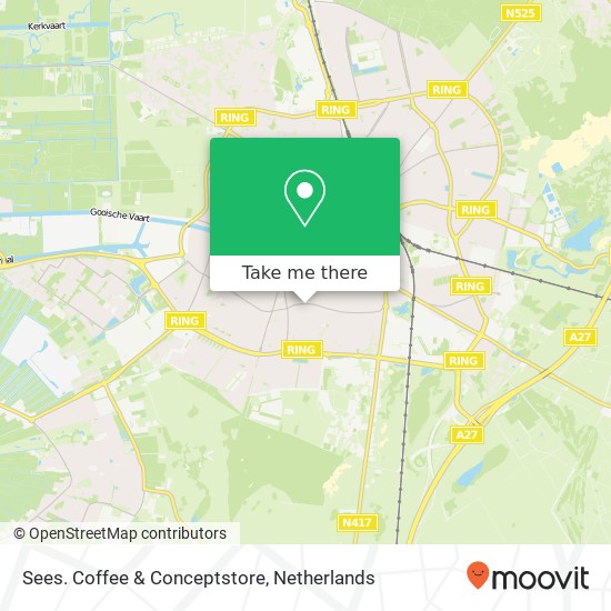 Sees. Coffee & Conceptstore, Gijsbrecht van Amstelstraat 119 kaart