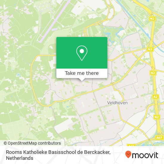 Rooms Katholieke Basisschool de Berckacker, Norenberg 23 kaart