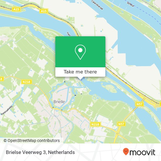 Brielse Veerweg 3, Brielse Veerweg 3, 3231 NA Brielle, Nederland kaart