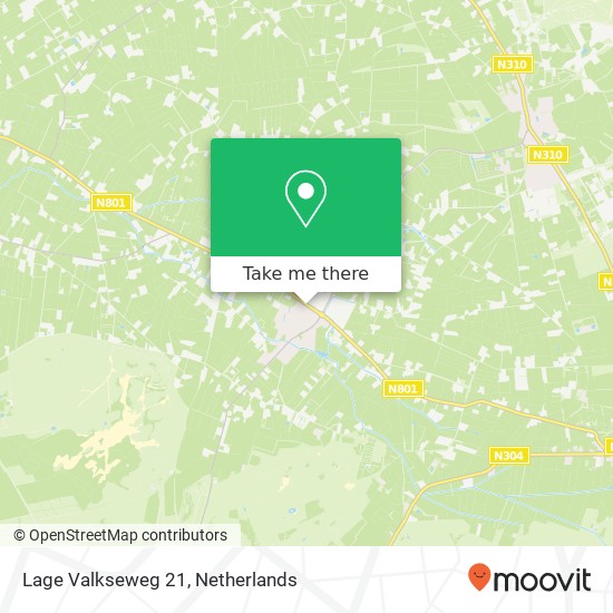 Lage Valkseweg 21, 6733 Wekerom kaart