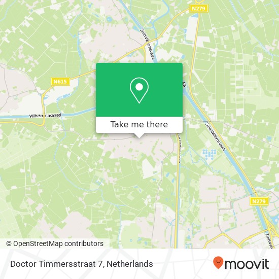Doctor Timmersstraat 7, 5735 GJ Aarle-Rixtel kaart