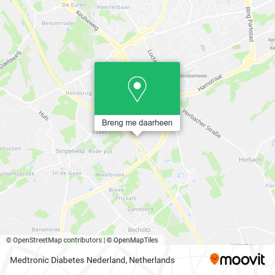 Medtronic Diabetes Nederland kaart