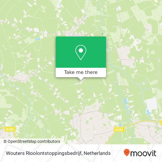 Wouters Rioolontstoppingsbedrijf kaart