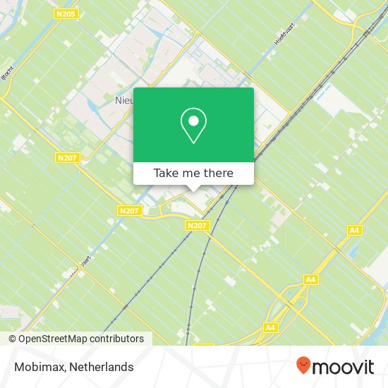 Mobimax, Lireweg 98 kaart