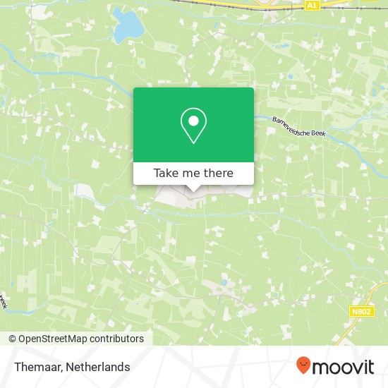 Themaar, Kerkdijk 39 kaart