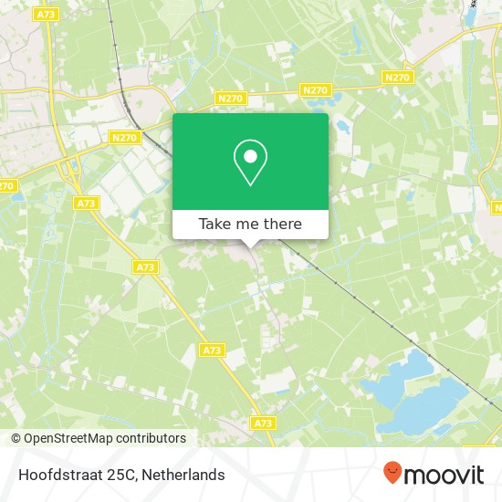 Hoofdstraat 25C, Hoofdstraat 25C, 5808 AS Oirlo, Nederland kaart