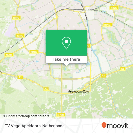 TV Vego Apeldoorn, Dubbelbeek 10 kaart