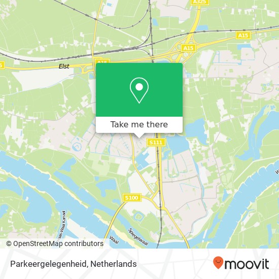 Parkeergelegenheid, Nederland kaart