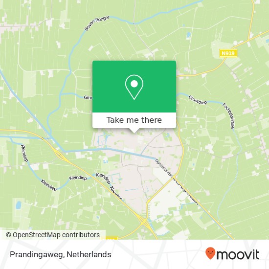 Prandingaweg, Prandingaweg, 8431 Oosterwolde, Nederland kaart