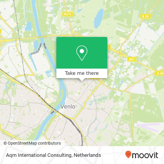 Aqm International Consulting, Schubertstraat 29 kaart