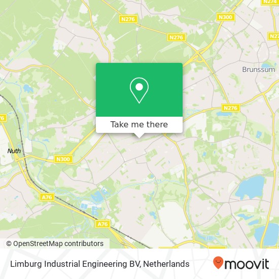 Limburg Industrial Engineering BV, Kastanjelaan 82 kaart