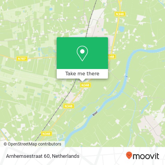 Arnhemsestraat 60, Arnhemsestraat 60, 6974 AK Leuvenheim, Nederland kaart