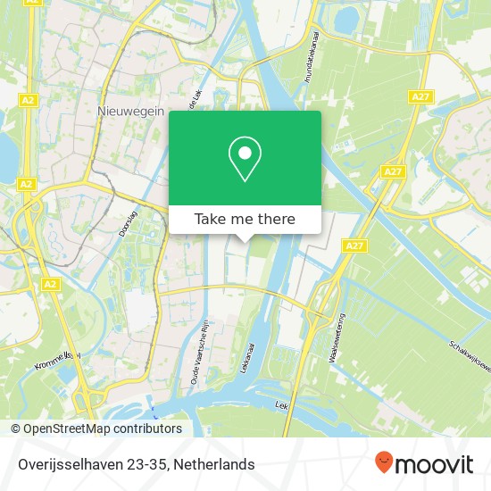 Overijsselhaven 23-35, Overijsselhaven 23-35, 3433 PH Nieuwegein, Nederland kaart