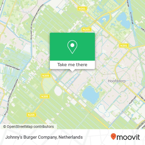 Johnny's Burger Company, Doeverenplein 5 kaart