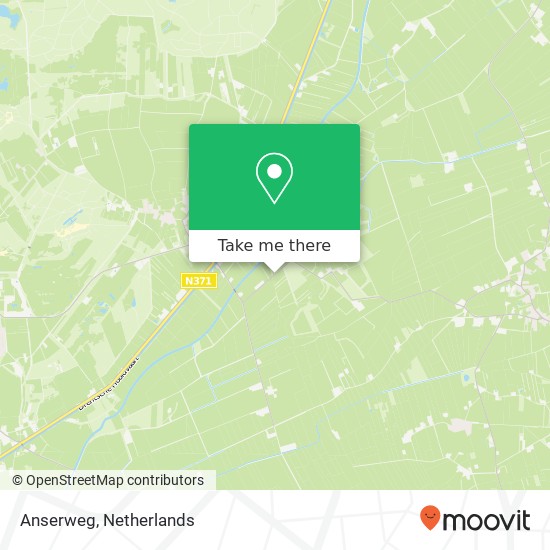 Anserweg, Anserweg, 7975 Uffelte, Nederland kaart