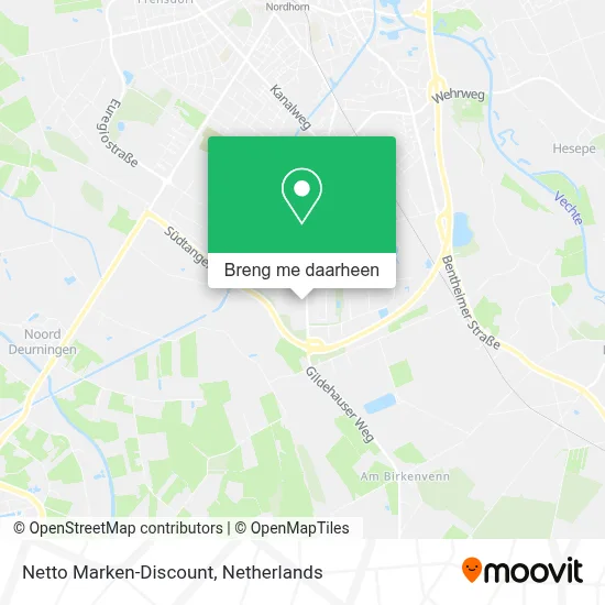Netto Marken-Discount, Gildehauser Weg kaart