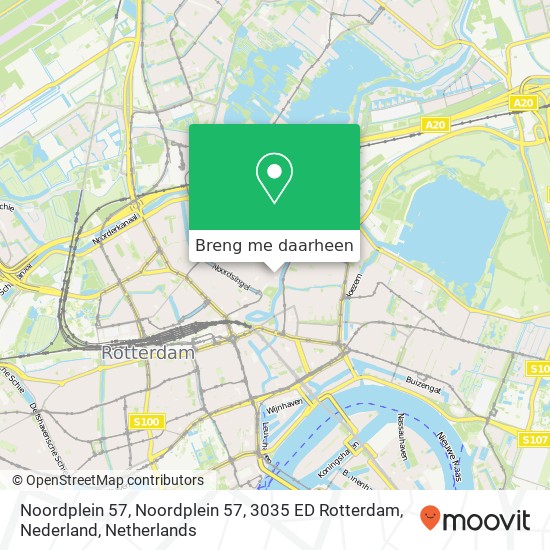 Noordplein 57, Noordplein 57, 3035 ED Rotterdam, Nederland kaart