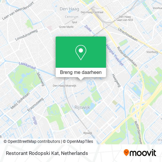 Restorant Rodopski Kat kaart