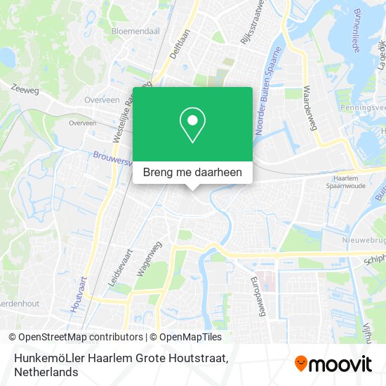 HunkemöLler Haarlem Grote Houtstraat kaart