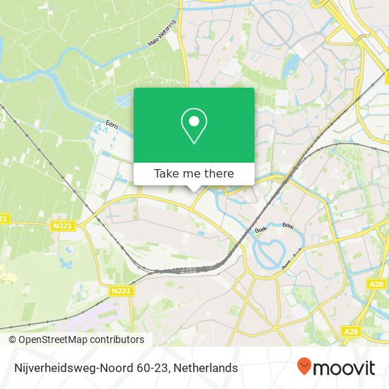 Nijverheidsweg-Noord 60-23, Nijverheidsweg-Noord 60-23, 3812 PM Amersfoort, Nederland kaart