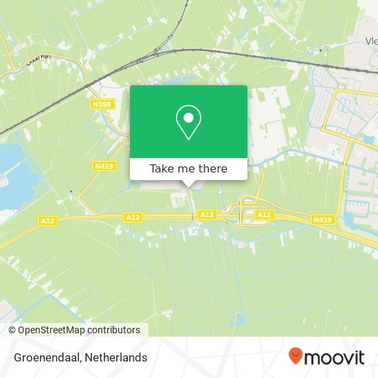 Groenendaal, 3481 Harmelen kaart