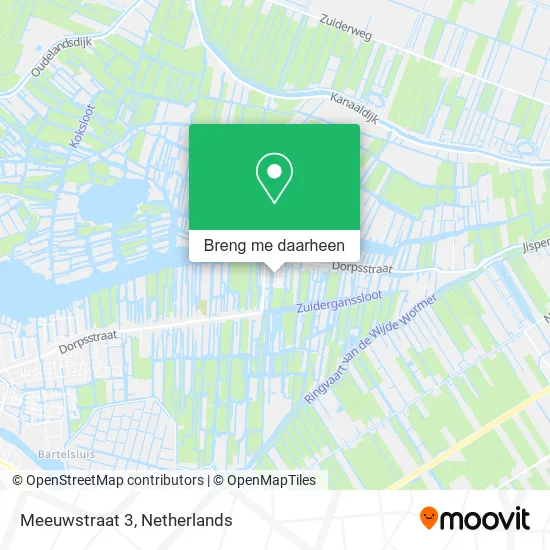 Meeuwstraat 3 kaart