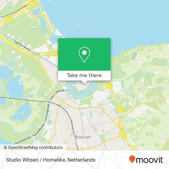 Studio Witsen / Homelike, Marktstraat 3A kaart
