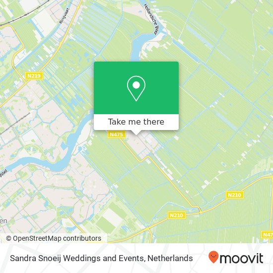 Sandra Snoeij Weddings and Events, Kerkweg 90 kaart