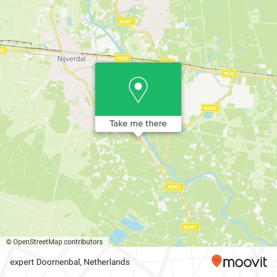 expert Doornenbal, Rijssensestraat kaart