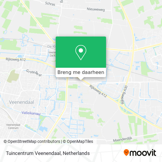 Tuincentrum Veenendaal kaart