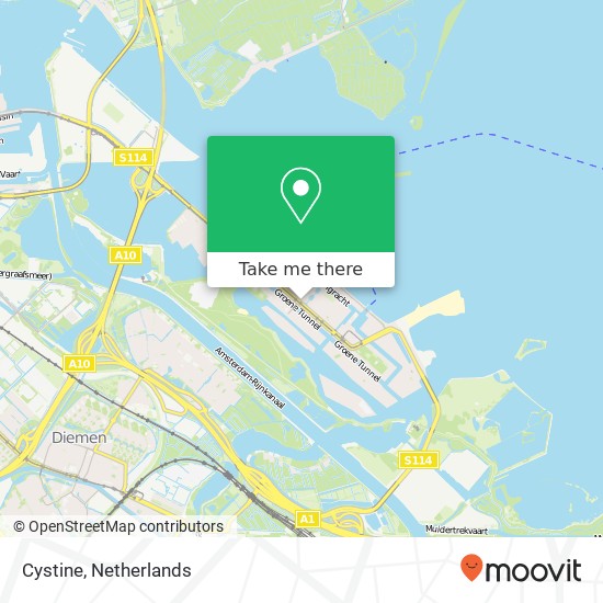 Cystine, IJburglaan kaart
