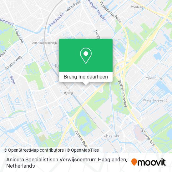 Anicura Specialistisch Verwijscentrum Haaglanden kaart