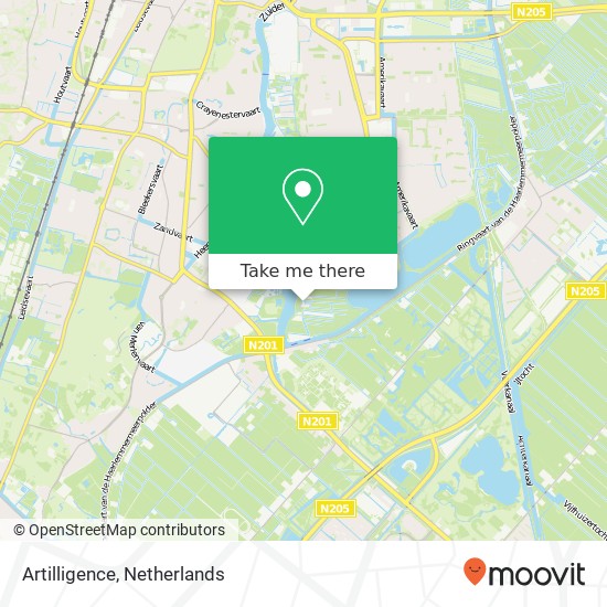 Artilligence, Zuid Schalkwijkerweg 55 kaart