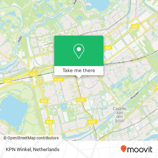 KPN Winkel, Poolsterstraat 142 kaart