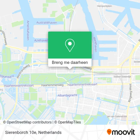 Sierenborch 10e kaart