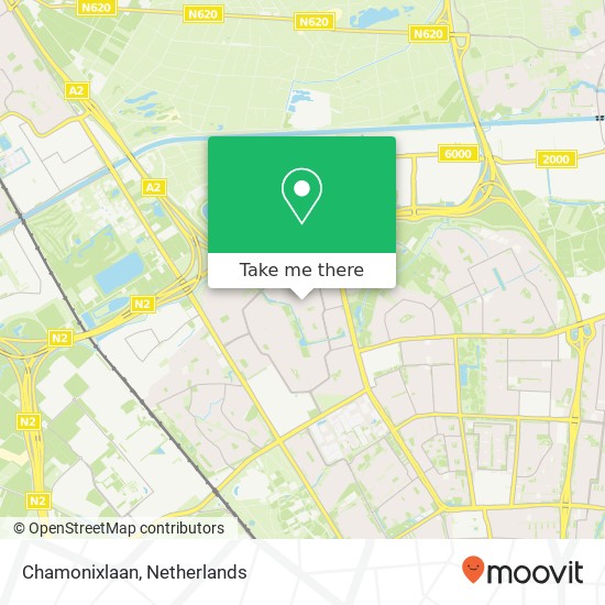 Chamonixlaan, Chamonixlaan, 5627 Eindhoven, Nederland kaart