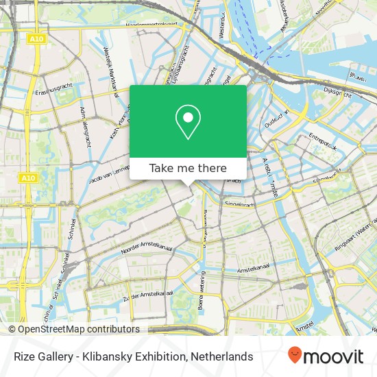 Rize Gallery - Klibansky Exhibition kaart