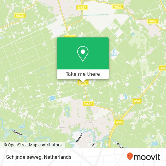 Schijndelseweg, Schijndelseweg, 5491 Sint-Oedenrode, Nederland kaart