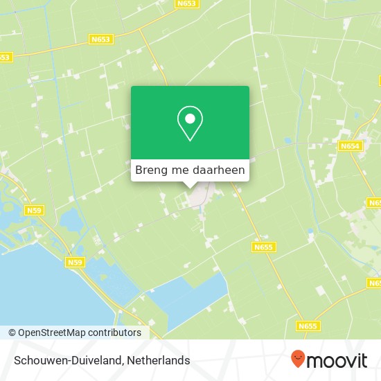 Schouwen-Duiveland kaart