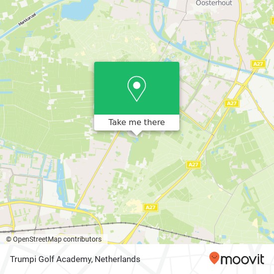 Trumpi Golf Academy, Laan Der Continenten 70 kaart