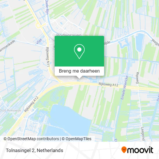 Tolnasingel 2 kaart